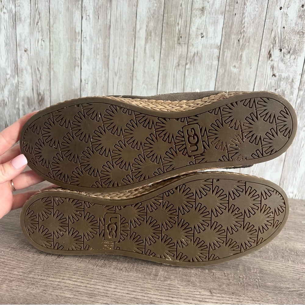 UGG Varney Suede Boho Womens Boots Ankle 10 - Picture 3 of 6